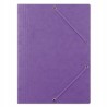 Teczka preszpanowa z gumką DONAU A4 fioletowa