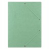 Teczka preszpanowa z gumką DONAU A4 zielona
