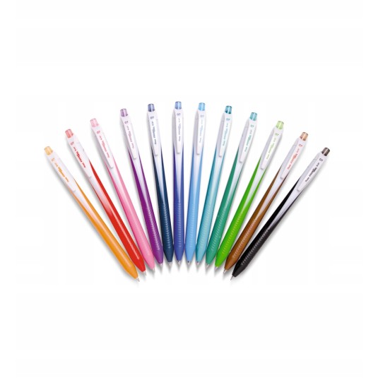 Pióro kulkowe PENTEL BL437 0,7 mm pomarańcz autom.