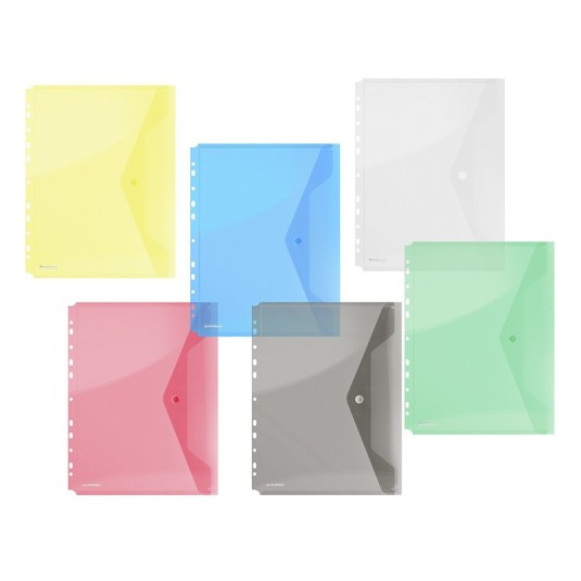 Teczka kopertowa Donau zawieszana zatrzask dymna