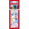 Cienkopisy STABILO Pen 68 brush etui 8 kolorów