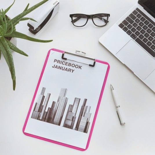 Deska z klipem LEITZ CLIPBOARD WOW A4 różówy