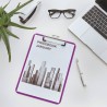 Deska z klipem LEITZ CLIPBOARD WOW A4 fioletowa