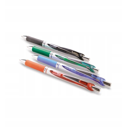 Pióro kulkowe PENTEL BL77 ENERGEL żel czerwone