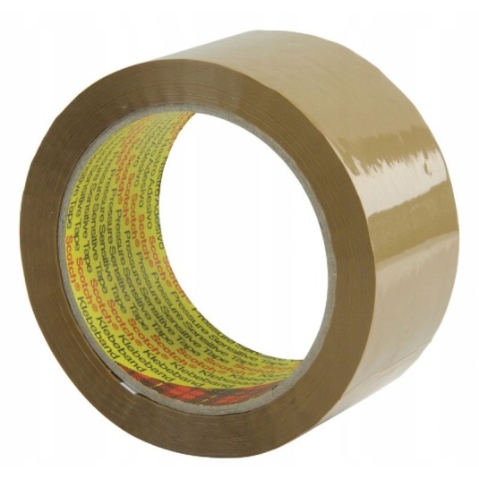 Taśma pakowa do wysyłek Hot-melt 50mm 66m 1 rolka