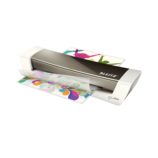 Laminator A4 Leitz iLam Home Office, szary metaliczny