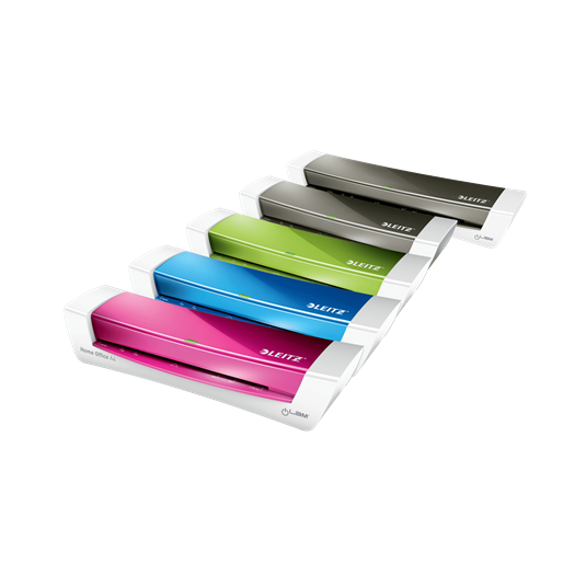Laminator A4 Leitz iLam Home Office, zielony metaliczny