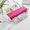 Laminator A4 Leitz WOW iLam Home Office, różowy metaliczny