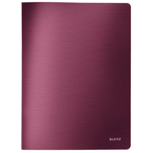 Album ofertowy Leitz  Style 20 koszulek rubinowa czerwień