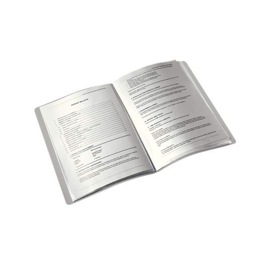 Album ofertowy Leitz Style 40 koszulek tytanowy błękit