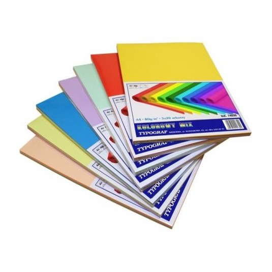 Papier ksero A4 80g zielony 50ark