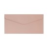 Koperta DL Gładka pudrowy róż op.10szt 130g/m2