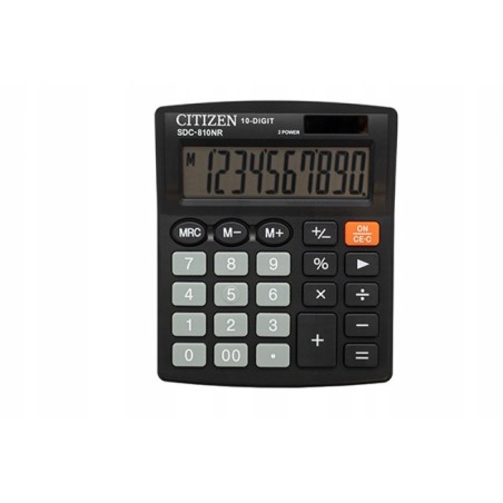 Kalkulator CITIZEN SDC-810NR biurowy duże klawisze