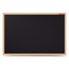 Tablica kredowa czarna rama drewniana 60x40 cm