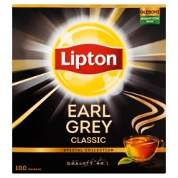 Herbata Lipton Earl Grey 100 saszetek