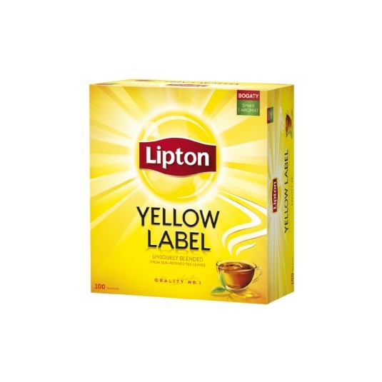 Herbata Lipton Yellow Label 100 saszetek