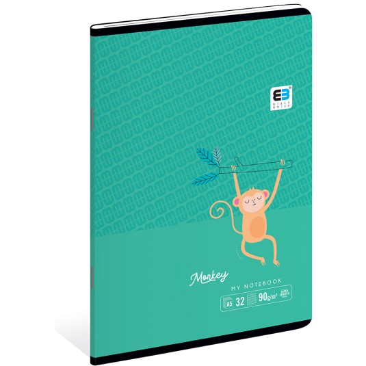 Zeszyt Interdruk A5/32 trzy linie B&B kids - mix