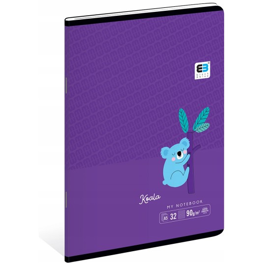 Zeszyt Interdruk A5/32 trzy linie B&B kids - mix