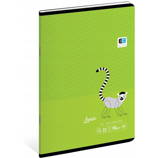 Zeszyt Interdruk A5/32 trzy linie B&B kids - mix