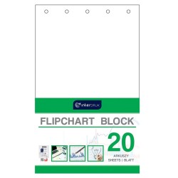 Blok do Flipchartu  gładki 20 kartek Interdruk
