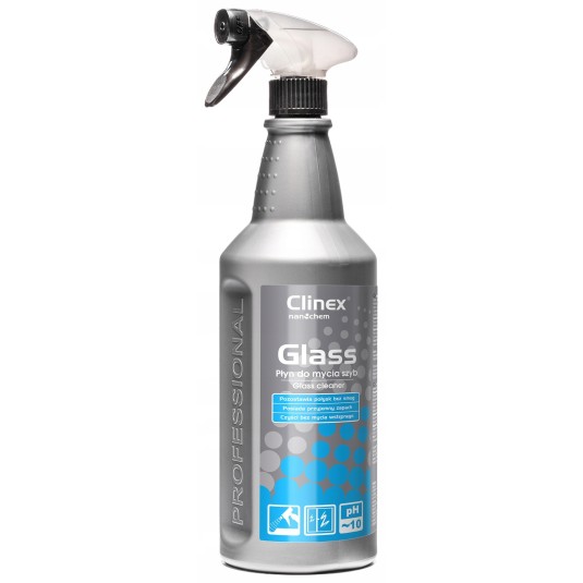 Płyn do mycia szyb CLINX GLASS 1 litr spryskiwacz