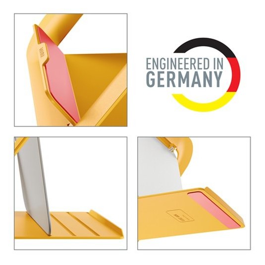 Podstawka pod laptopa Leitz Ergo Cosy, żółta