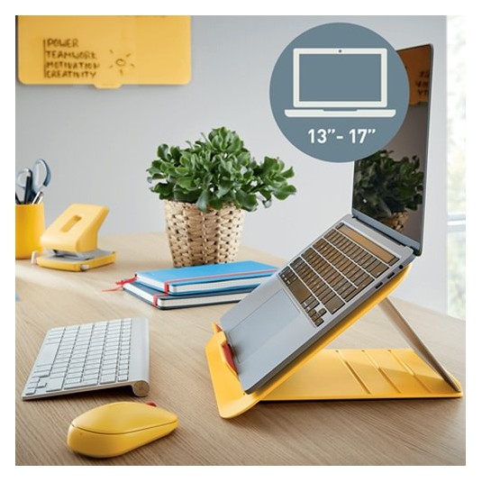 Podstawka pod laptopa Leitz Ergo Cosy, żółta