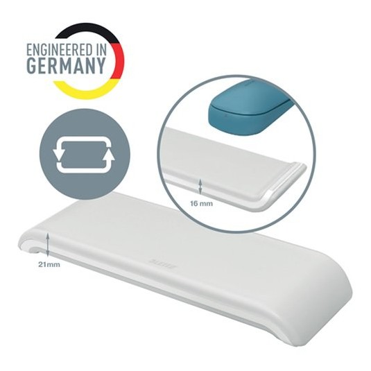 Podkładka pod nadgarstek Leitz Ergo Cosy, jasno szara