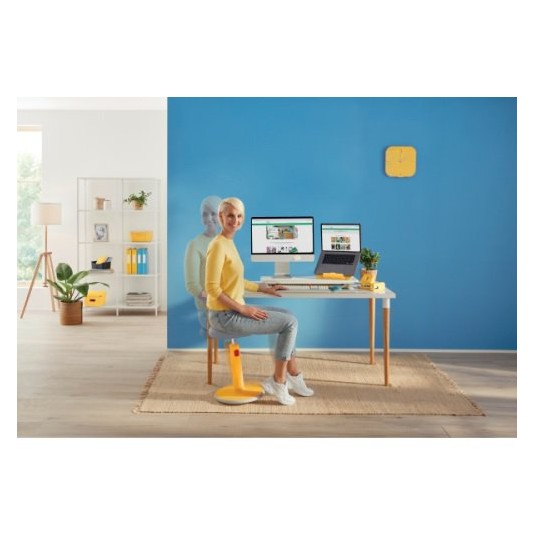 Ergonomiczny stołek Leitz Ergo Cosy, niebieski