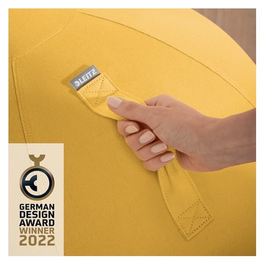 Piłka do siedzenia Leitz Ergo Cosy, żółta