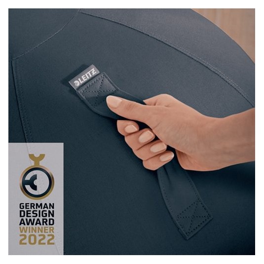 Piłka do siedzenia Leitz Ergo Cosy, szara