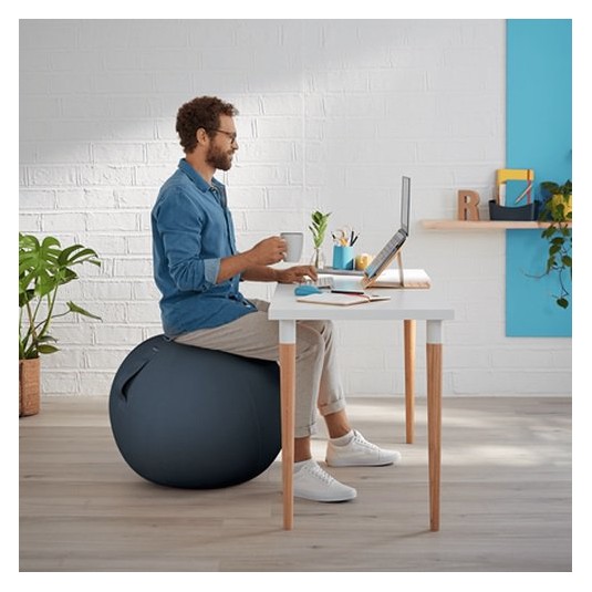 Piłka do siedzenia Leitz Ergo Cosy, szara