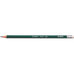 Ołówek STABILO Othello 2988 2B solidny z gumką
