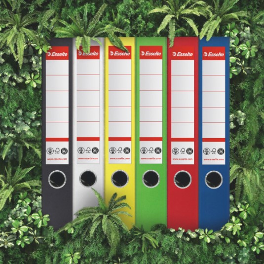 Segregator Esselte A4/50 żółty zero emisji CO2