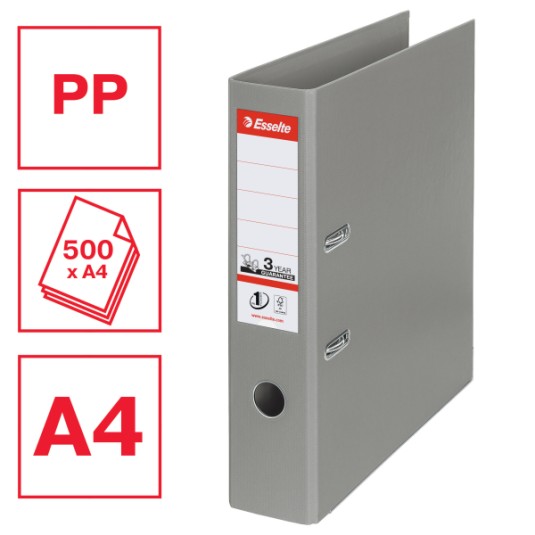 Segregator ESSELTE NO.1 A4/75 standard szary