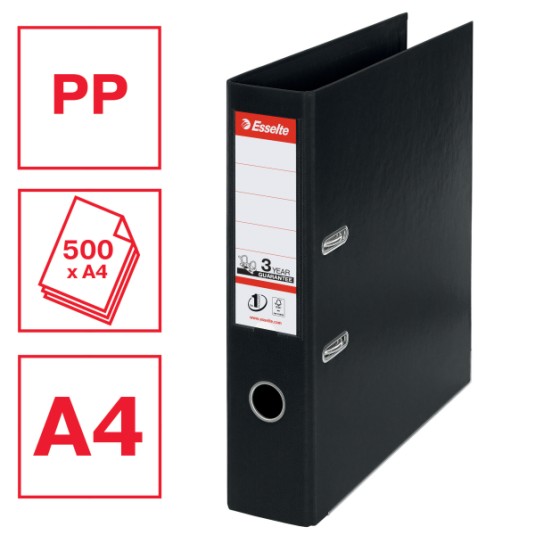 Segregator ESSELTE NO.1 A4/75 standard czarny