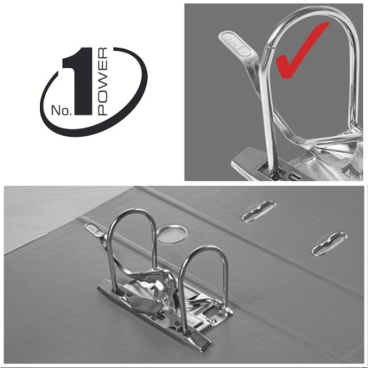 Segregator ESSELTE No.1 A4/50 mm standard zielony