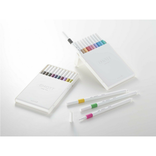 PISAKI EMOTT 10szt pastelowe No.2