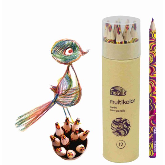 Kredki fiorello Multikolor  1 sztuka