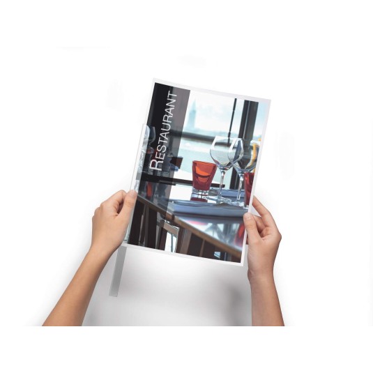 Grzbiety zaciskowe A4 3 mm Durable 2900 granatowy