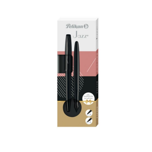 PIÓRO +  DŁUGOPIS JAZZ ELEGANCE CARBON  GRWER