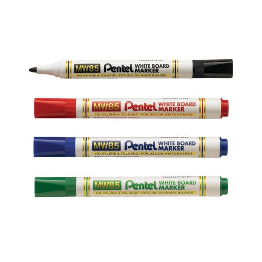 Marker do tablic suchościerlanych Pentel MW85 czerwony