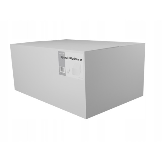 Ręcznik Z-Z 2 warstwy biały celuloza Folia 300 listków