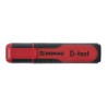 Zakreślacz fluorescencyjny Donau D-Text czerwony