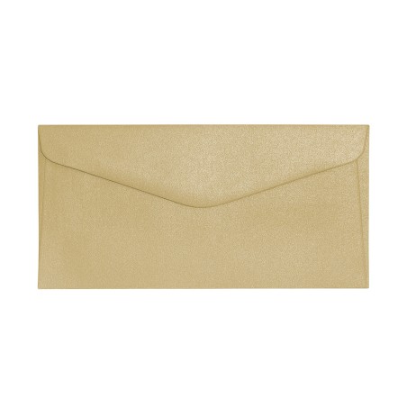 Koperta Pearl złoty DL op.10szt 120g