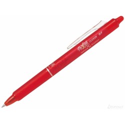 Długopis automatyczny 0,7 wymazywalny Pilot Frixion Clicker czerwony