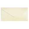 Koperta Pearl kremowy 80x160mm op. 10szt