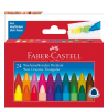 KREDKI ŚWIECOWE TRÓJKĄTNE 24 KOL.  FABER CASTEL