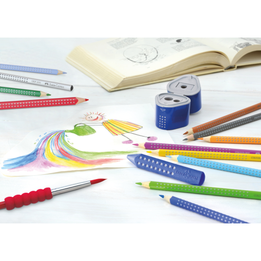 KREDKI FABER CASTELL ZAMEK 12 KOL GRIPP