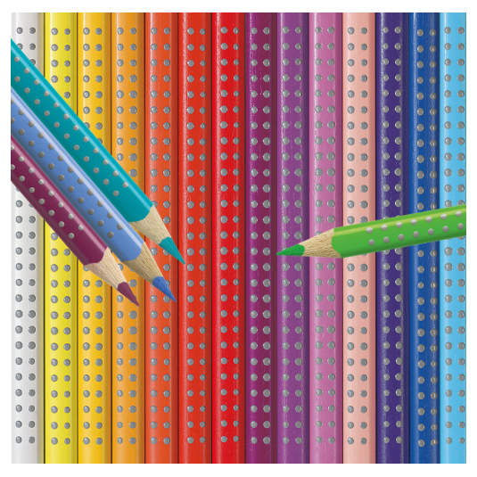 KREDKI FABER CASTELL ZAMEK 12 KOL GRIPP